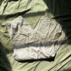 Women’s Linen Pants - Cream